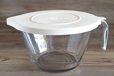 Pfirsich-Milchreis-Auflauf in der Stoneware rund von Pampered Chef®