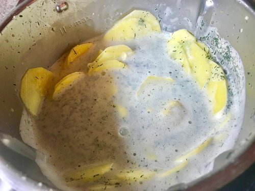 Kartoffel-Lachs-Gratin aus dem Bäker von Pampered Chef®