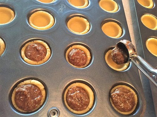 Nuss-Törtchen aus der Mini-Muffin-Form deluxe von Pampered Chef®