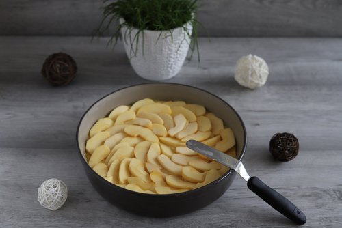Bretonischer Apfelkuchen aus der Stoneware rund von Pampered Chef®