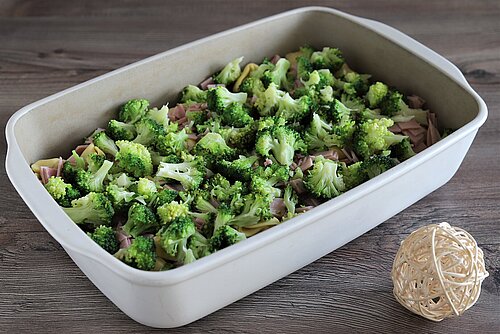 Tortellini-Brokkoli-Gratin aus der Ofenhexe von Pampered Chef®