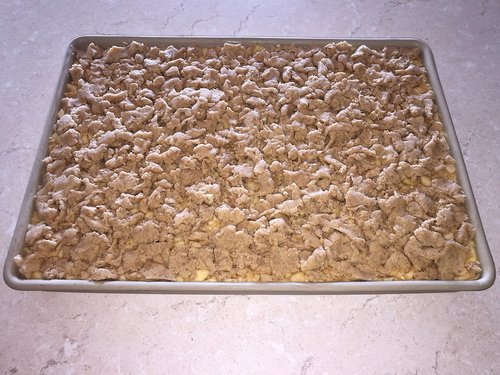 Apfel-Streusel-Kuchen auf dem großen Ofenzauberer von Pampered Chef®