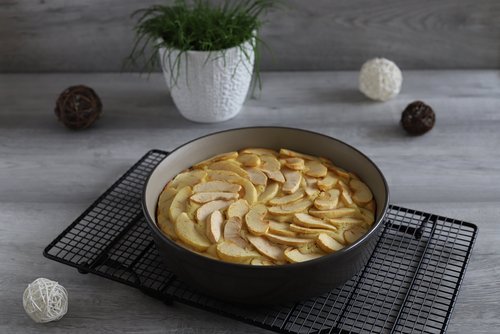 Bretonischer Apfelkuchen aus der Stoneware rund von Pampered Chef®