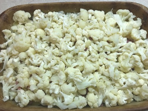 Blumenkohl-Kartoffel-Gratin aus der Ofenhexe von Pampered Chef®