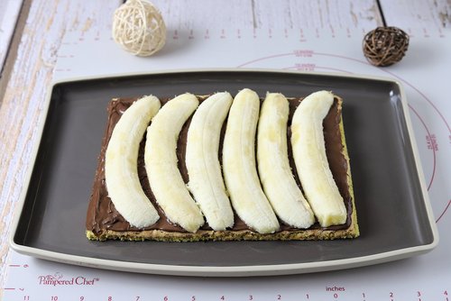 Bananen-Split-Torte im großen Ofenzauberer von Pampered Chef®