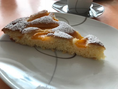 Obstkuchen auf dem Rockcrok Grillstein von Pampered Chef®