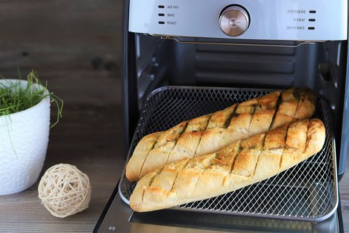 Kräuterbaguette oder Knoblauchbaguette im Deluxe Air Fryer von Pampered Chef®