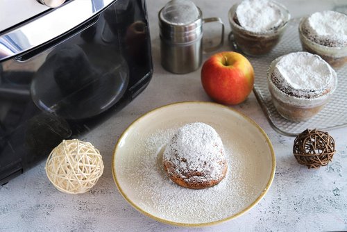 Muffins mit Apfel im Deluxe Air Fryer von Pampered Chef®