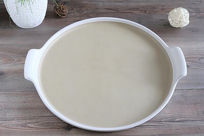 Zwiebelkuchen Pfälzer Art (Quark-Öl-Teig) auf der White Lady von Pampered Chef®