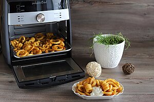 Curly Fries im Deluxe Air Fryer von Pampered Chef®