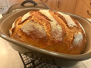 Französisches Brot aus dem Ofenmeister oder Zaubermeister von Pampered Chef®